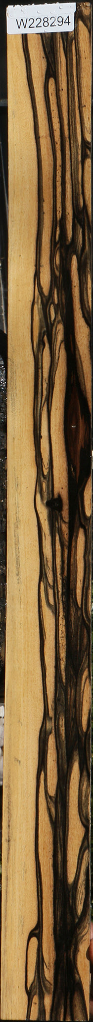 Extra Fancy Black & White Ebony Micro Lumber