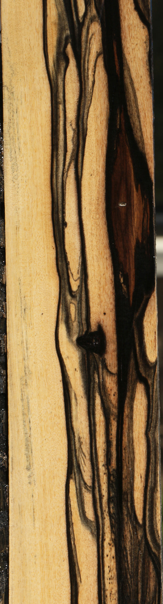 Extra Fancy Black & White Ebony Micro Lumber