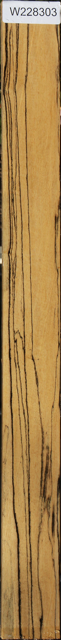 Extra Fancy Black & White Ebony Lumber