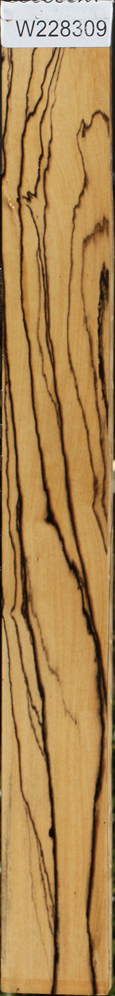 Extra Fancy Black & White Ebony Lumber