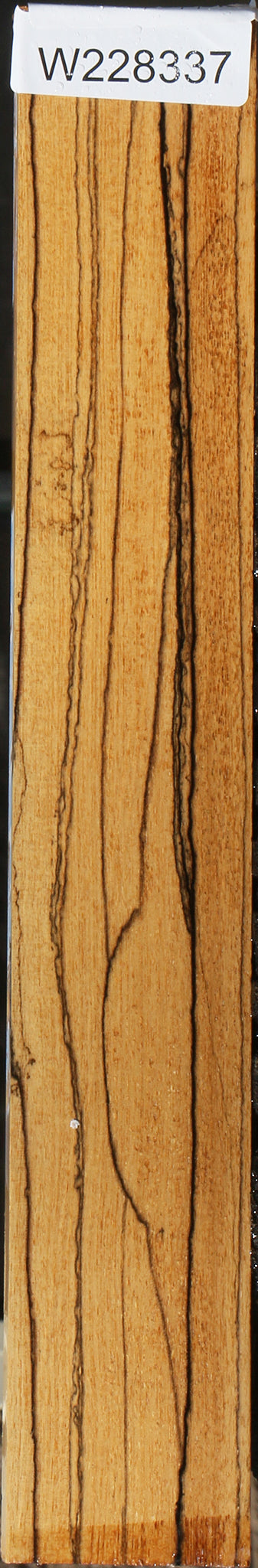 Quartersawn Black & White Ebony Lumber