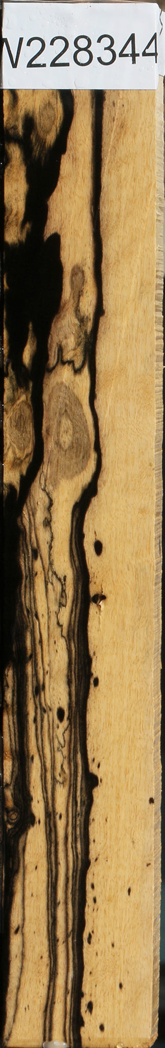 Figured Black & White Ebony Lumber