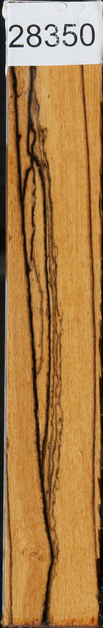 Figured Black & White Ebony Lumber