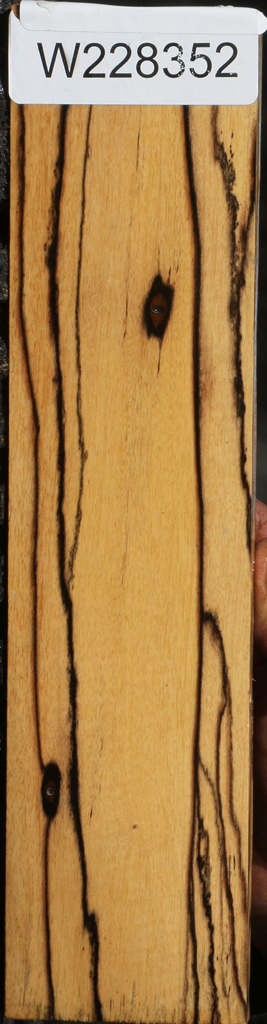 Black & White Ebony Micro Lumber