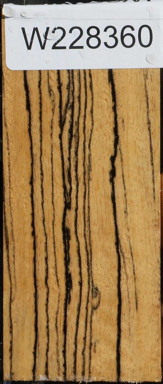 Extra Fancy Black & White Ebony Micro Lumber
