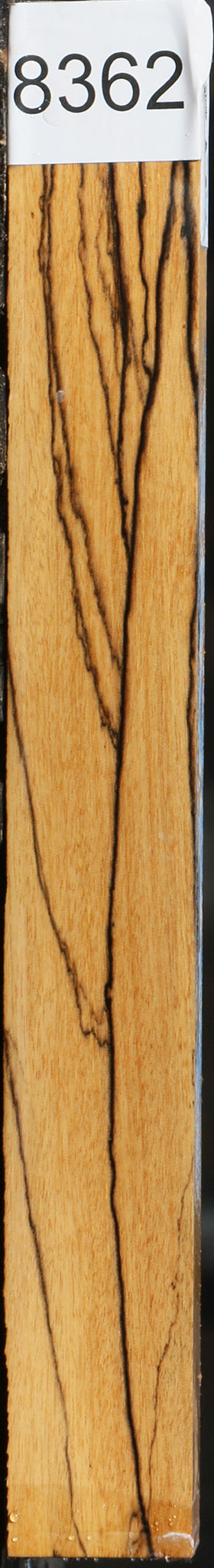 Extra Fancy Black & White Ebony Lumber