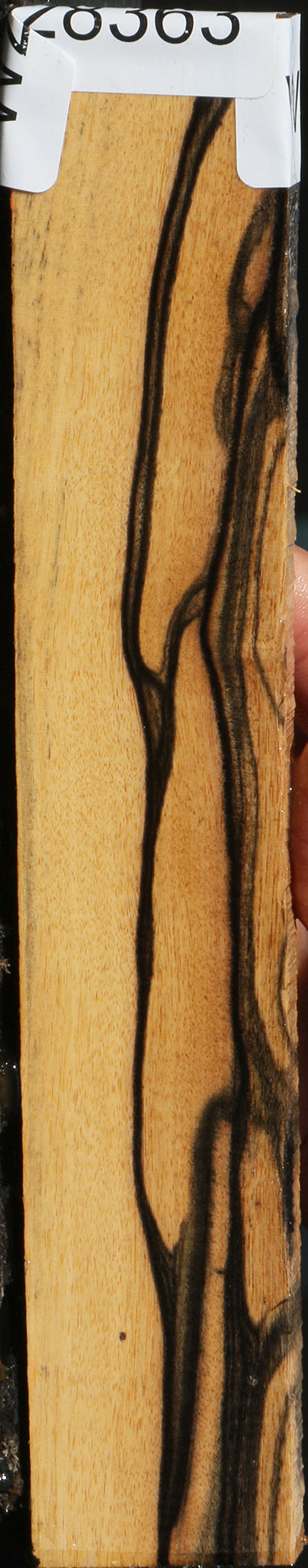 Extra Fancy Black & White Ebony Micro Lumber