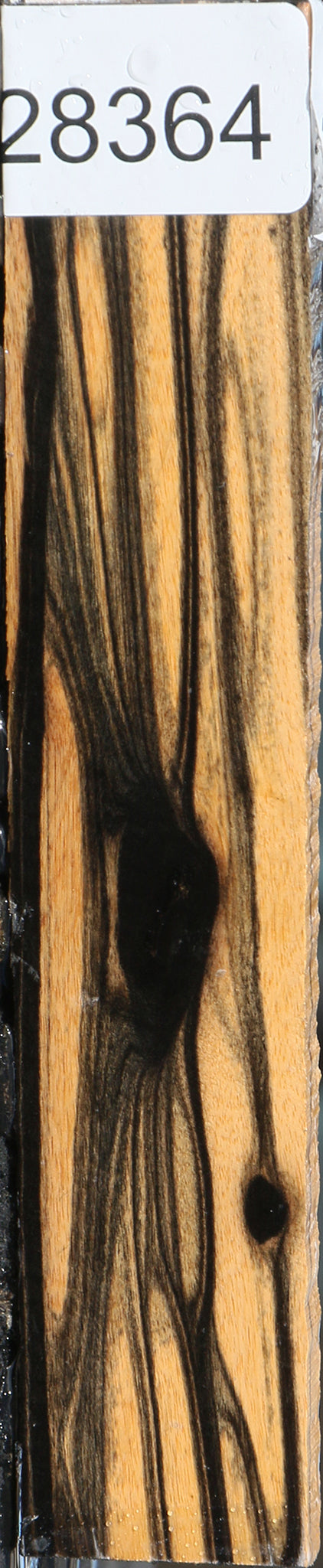 Extra Fancy Black & White Ebony Micro Lumber