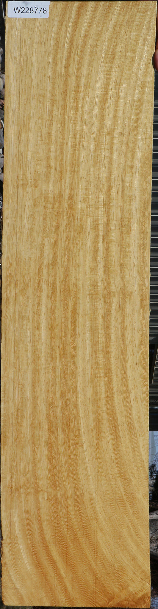 Figured White Wenge Lumber