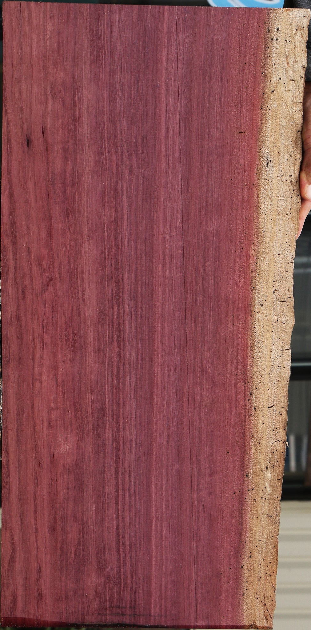 Purpleheart Live Edge Lumber