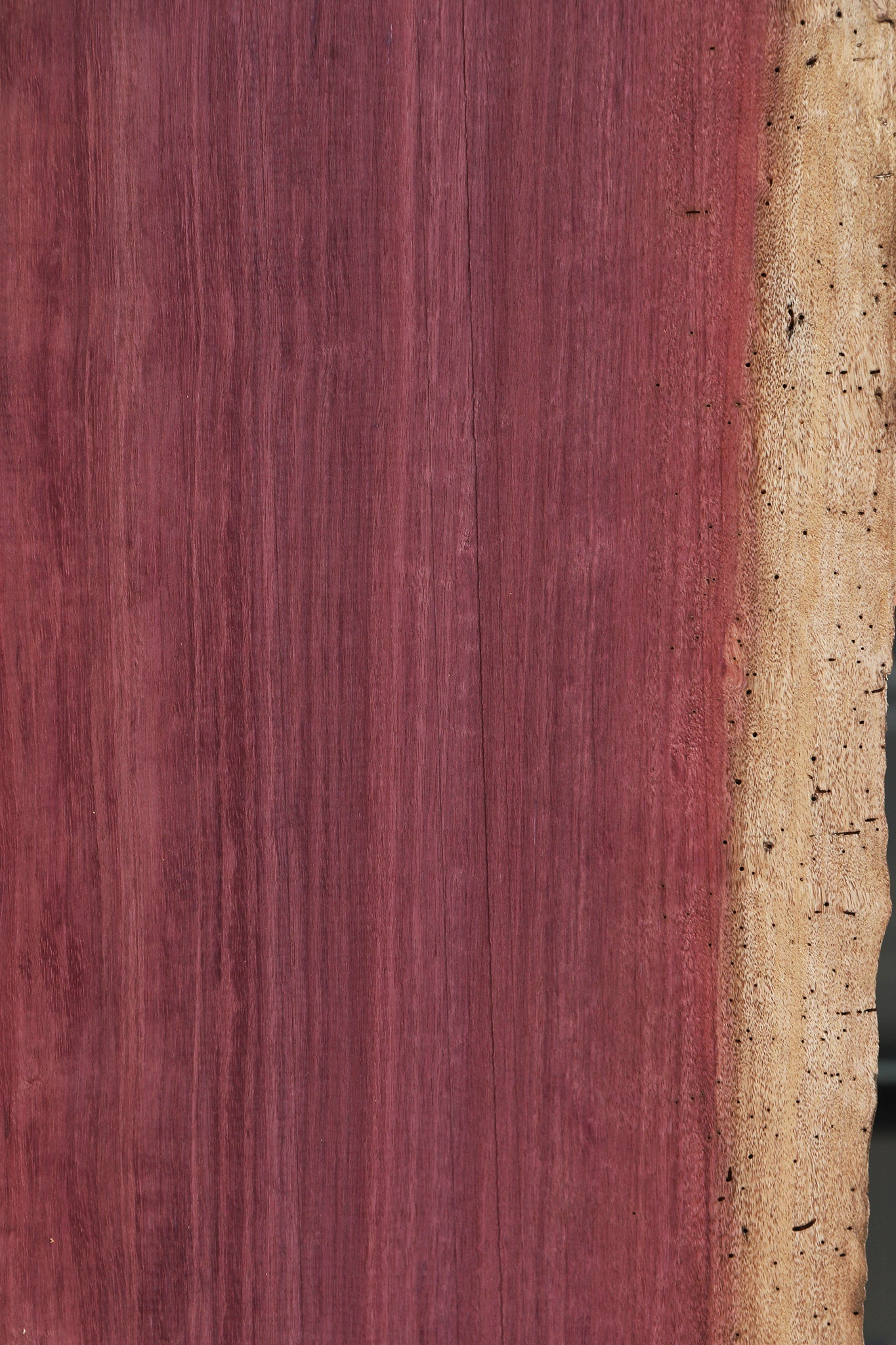 Purpleheart Live Edge Lumber