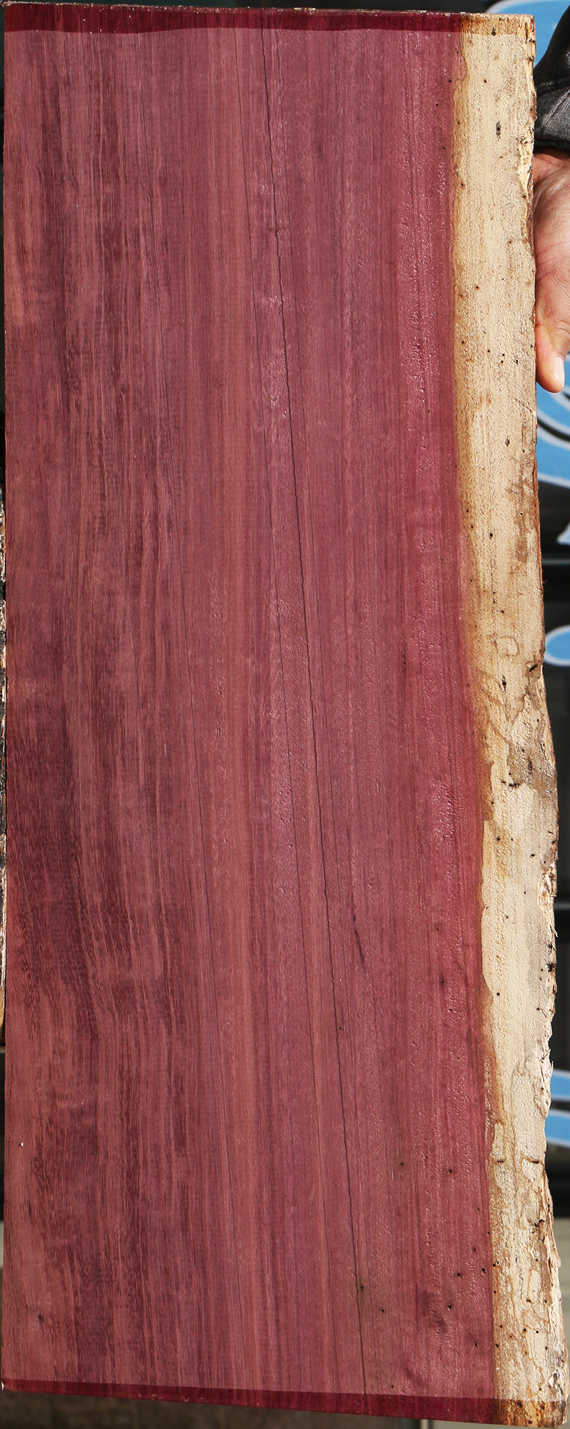 Purpleheart Live Edge Lumber