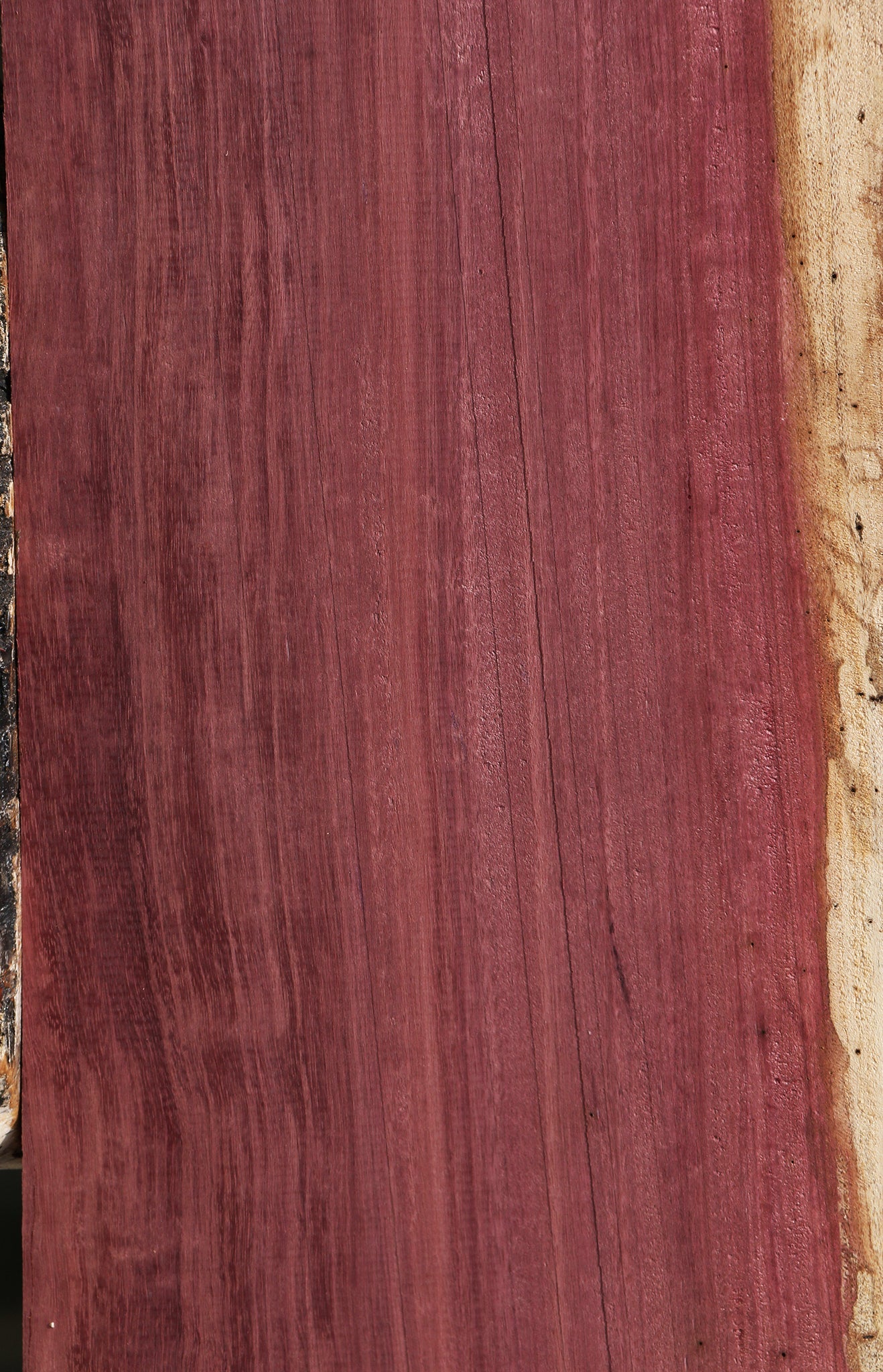 Purpleheart Live Edge Lumber