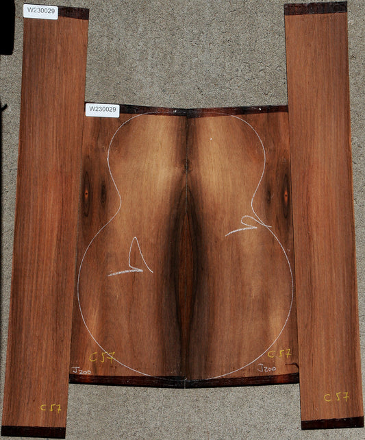 Brazilian Rosewood Acoustic Guitar Set