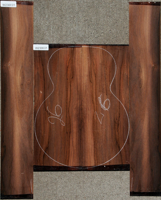 Brazilian Rosewood Acoustic Guitar Set