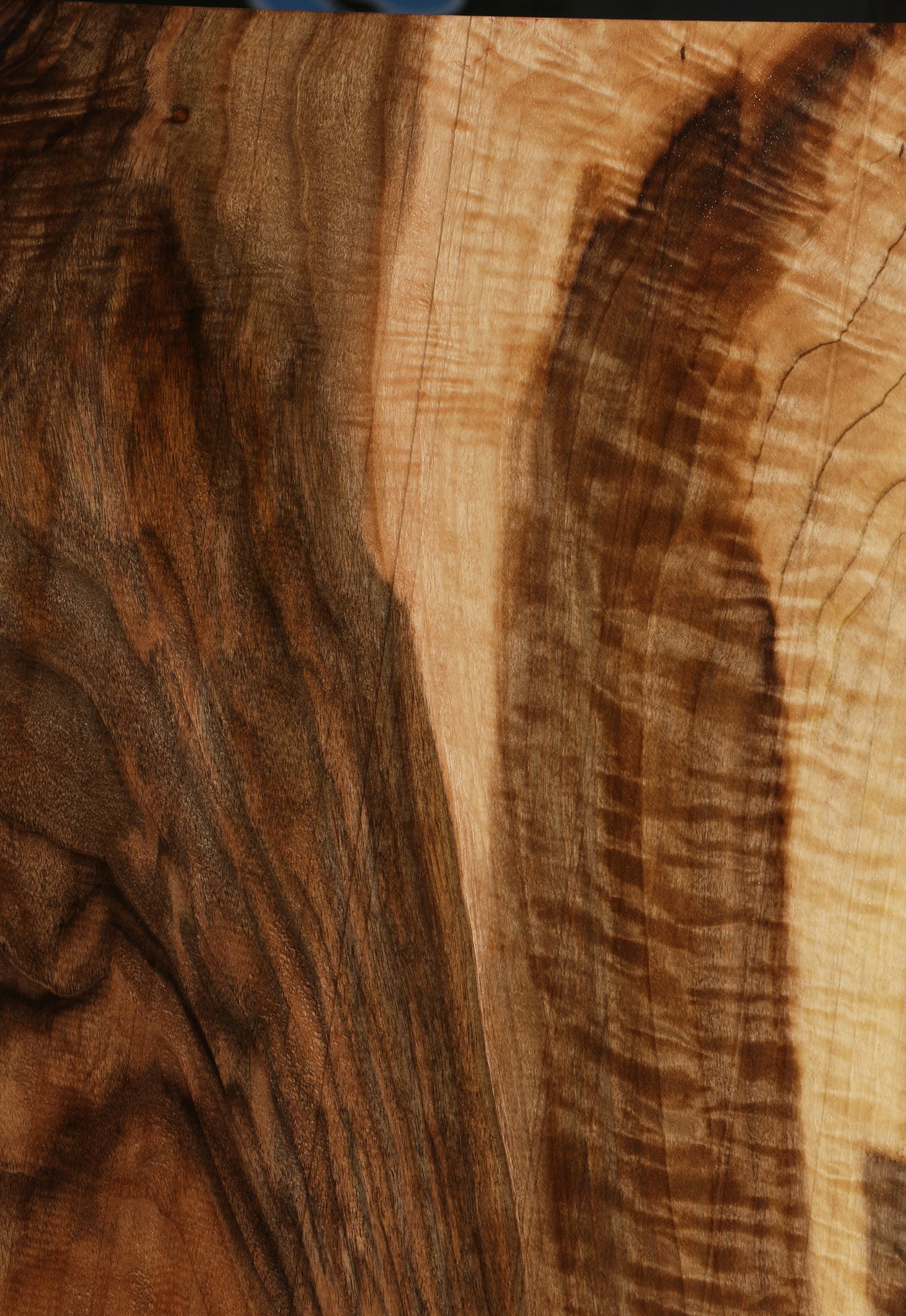 Exhibition English Walnut Live Edge Instrument Lumber