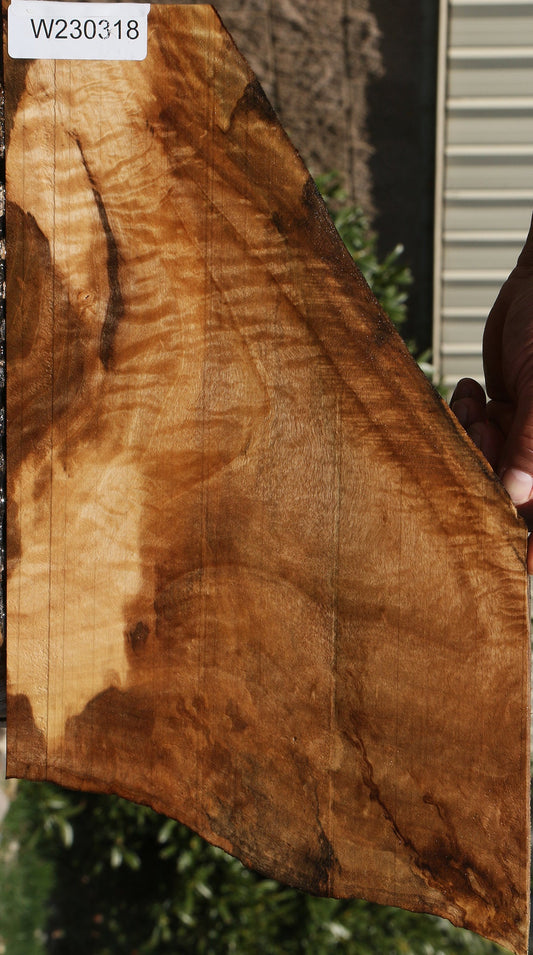 Figured English Walnut Live Edge Lumber