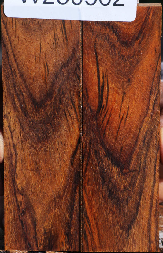 Figured Cocobolo Knife Scales