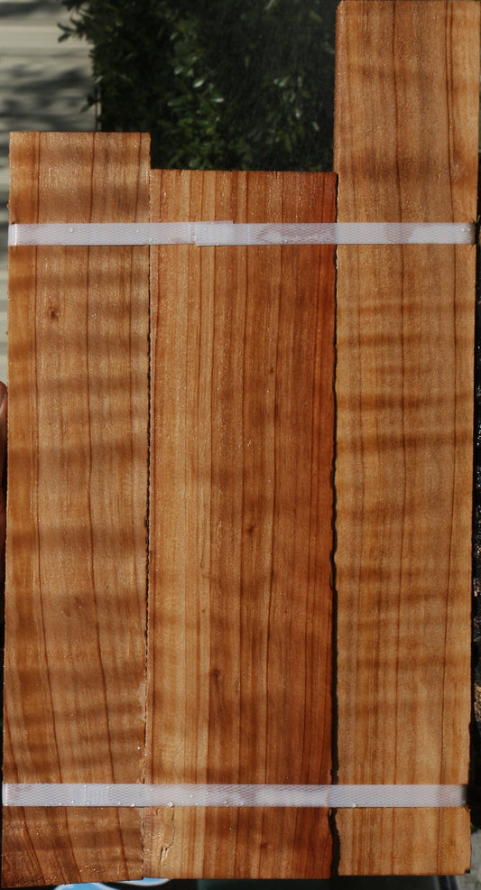 Curly Redwood Lumber 3-Pack