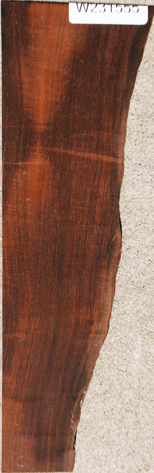 Brazilian Rosewood Live Edge Micro Lumber