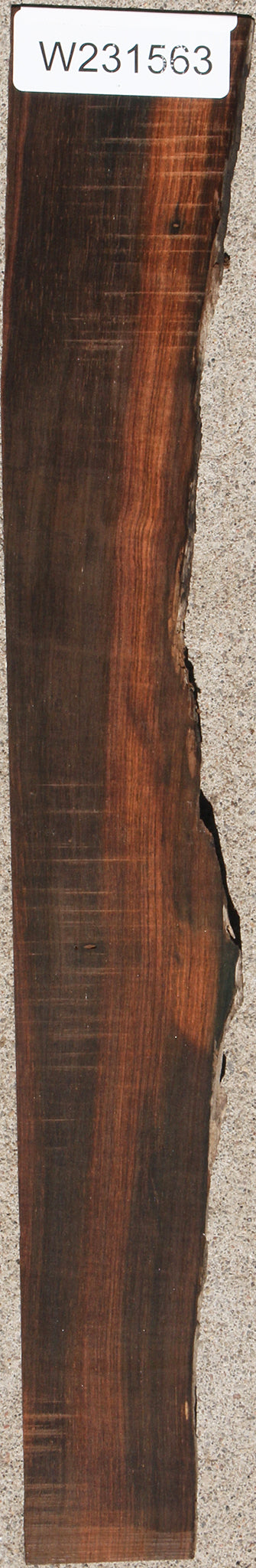 Brazilian Rosewood Live Edge Micro Lumber