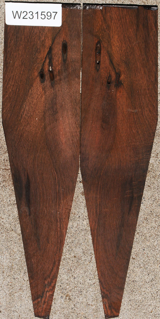 Brazilian Rosewood Micro Lumber Bookmatched Set