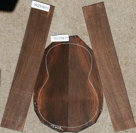 Brazilian Rosewood Tenor Ukulele Set