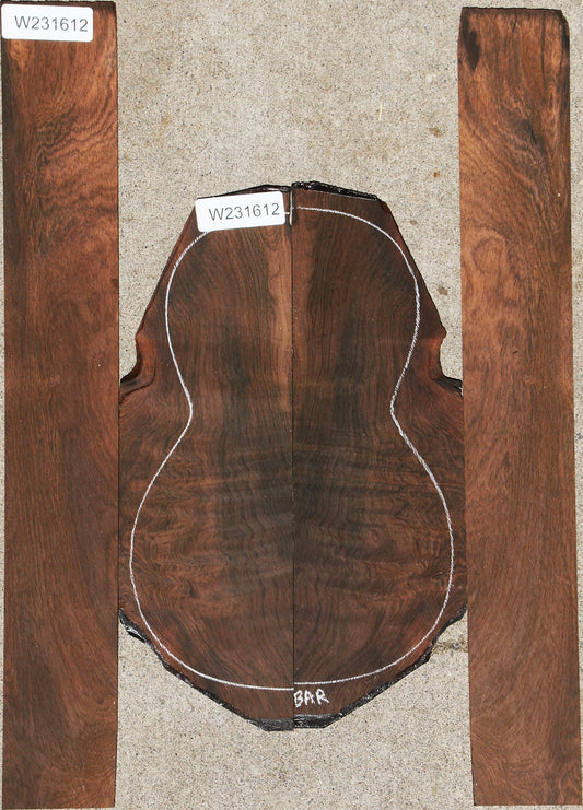 Brazilian Rosewood Baritone Ukulele Set