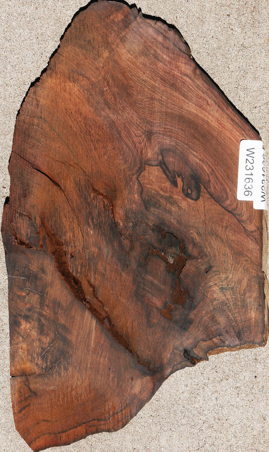 Brazilian Rosewood Live Edge Lumber