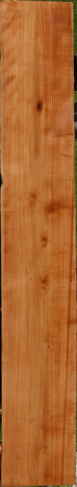 Figured Swiss Pear Live Edge Lumber