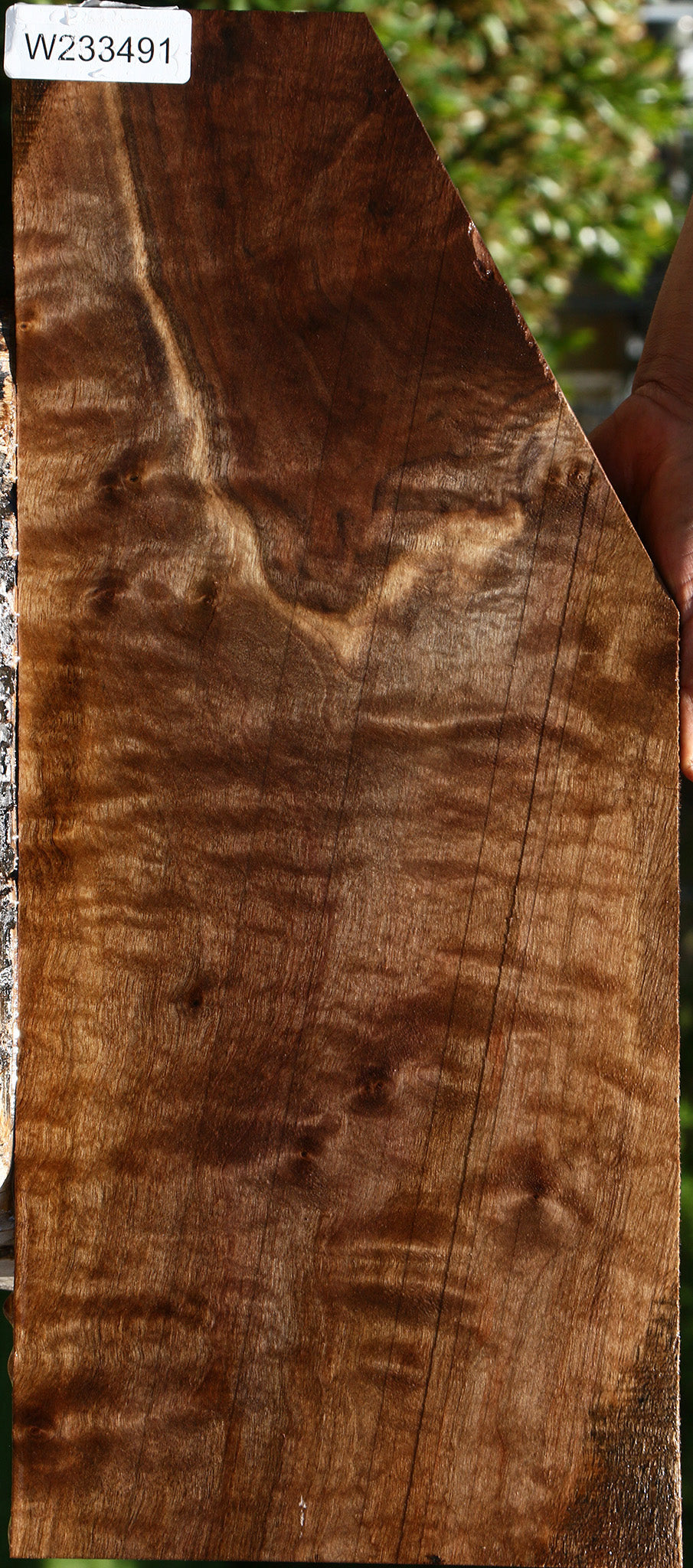 Figured Claro Walnut Lumber