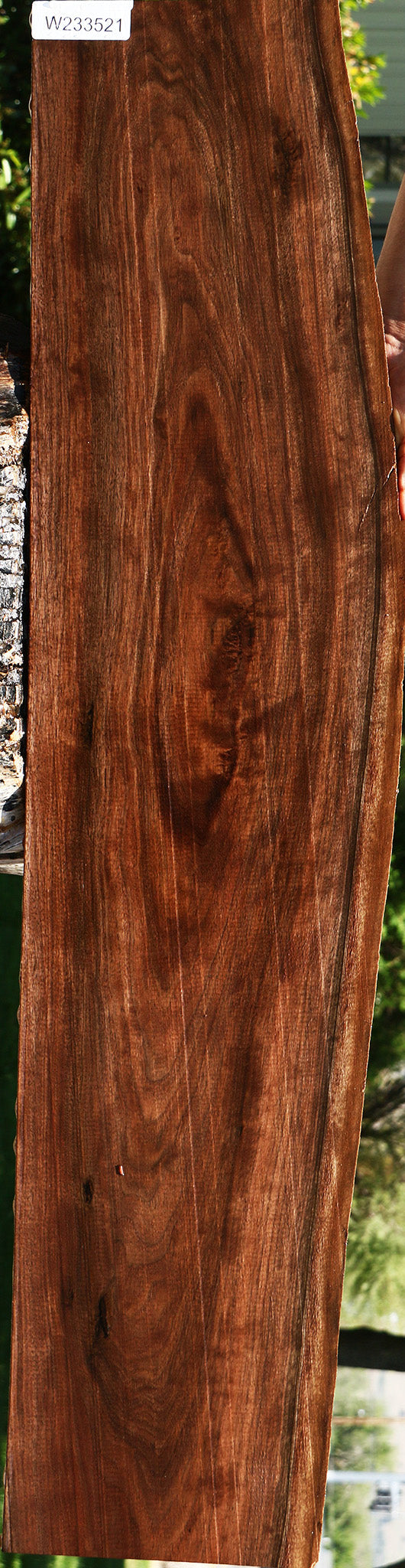 Claro Walnut Live Edge Lumber