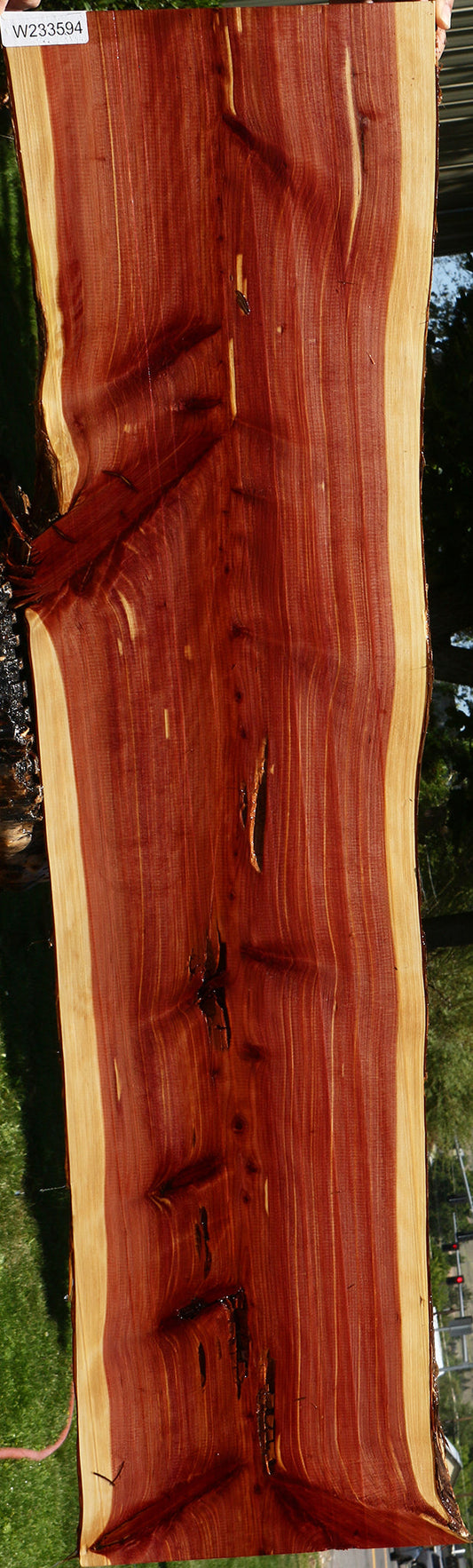 Eastern Red Cedar Live Edge Lumber