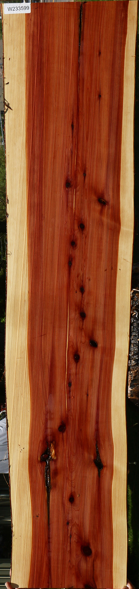 Eastern Red Cedar Live Edge Lumber