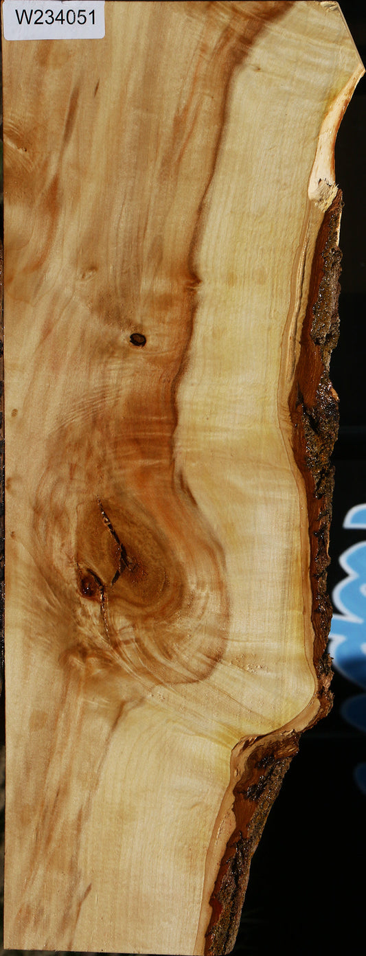 Figured Box Elder Live Edge Lumber