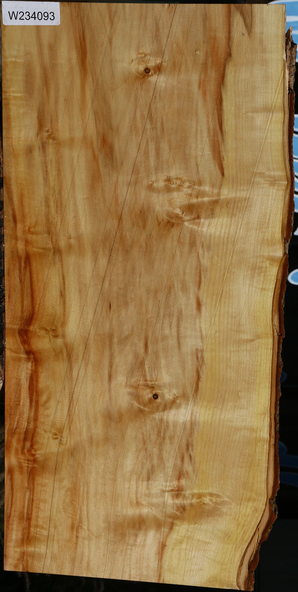 Extra Fancy Box Elder Live Edge Lumber