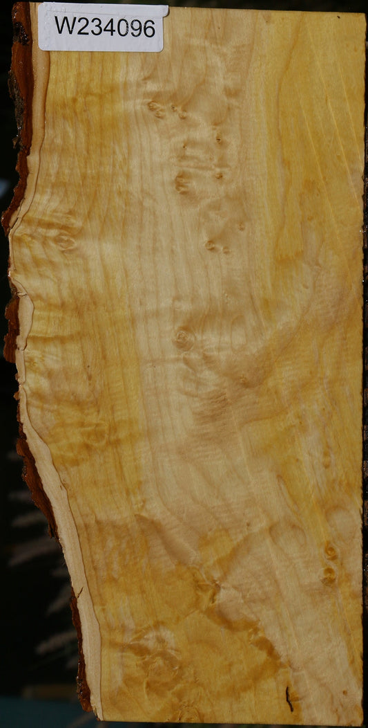 Figured Box Elder Live Edge Lumber