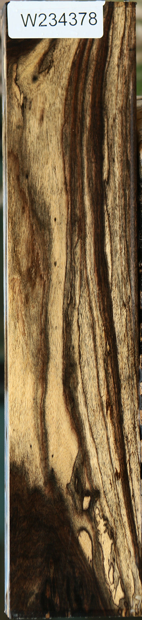 Figured Black & White Ebony Lumber