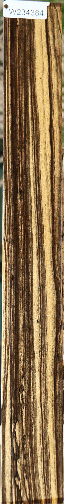 Figured Black & White Ebony Micro Lumber