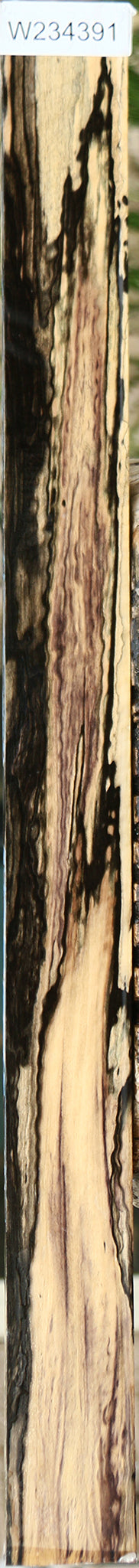 Extra Fancy Black & White Ebony Lumber