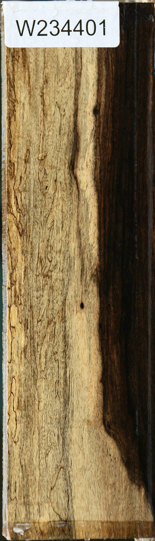 Figured Black & White Ebony Lumber