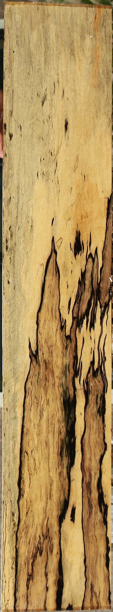 Extra Fancy Black & White Ebony Lumber