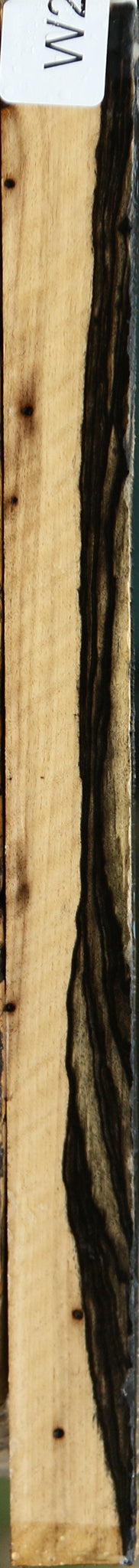 Figured Black & White Ebony Lumber