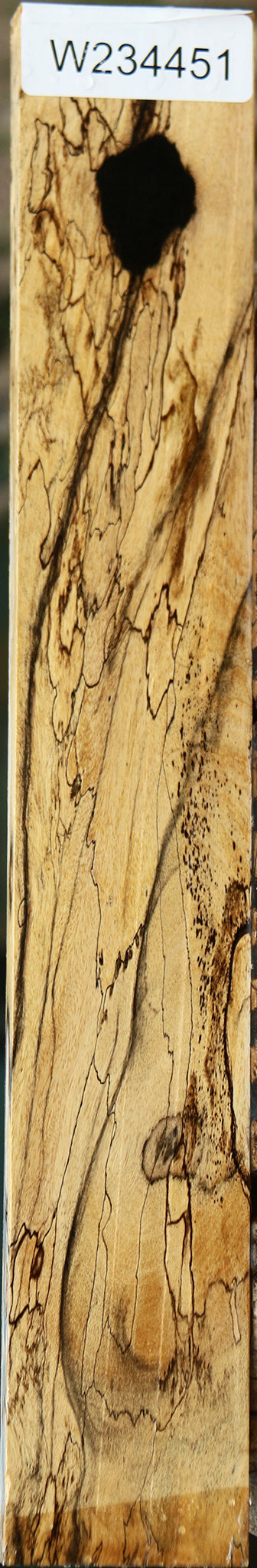 Extra Fancy Black & White Ebony Lumber