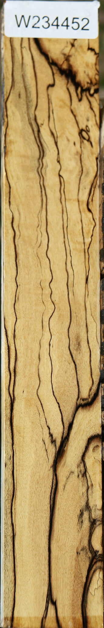 Extra Fancy Black & White Ebony Lumber