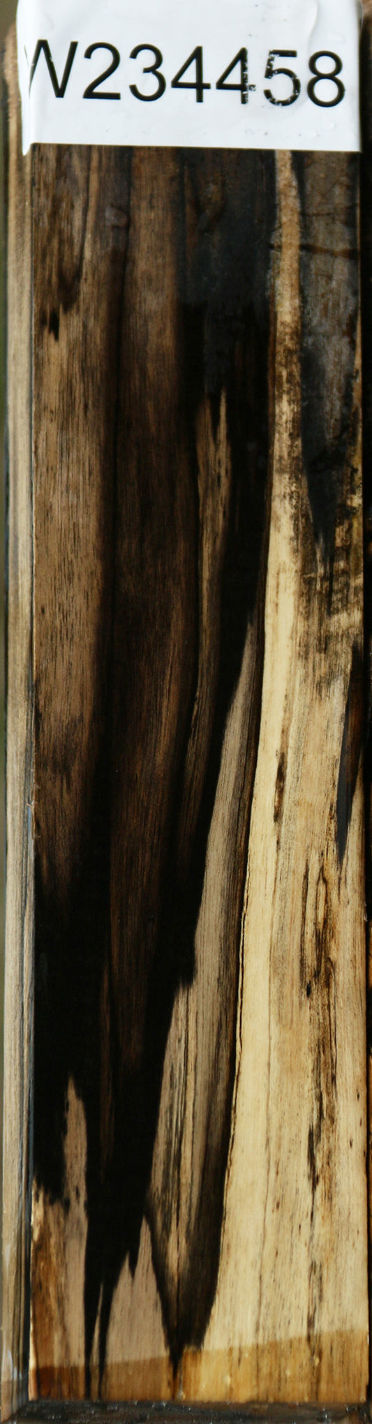 Extra Fancy Black & White Ebony Lumber