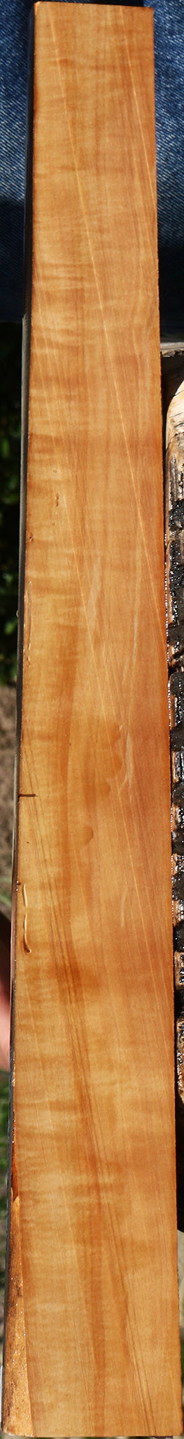 Figured Swiss Pear Live Edge Lumber