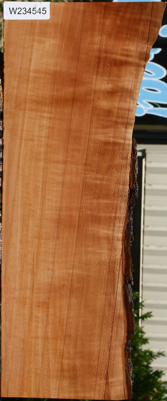 Figured Swiss Pear Live Edge Lumber