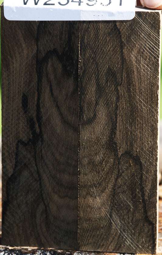 Figured Ziricote Bookmatched Knife Scales