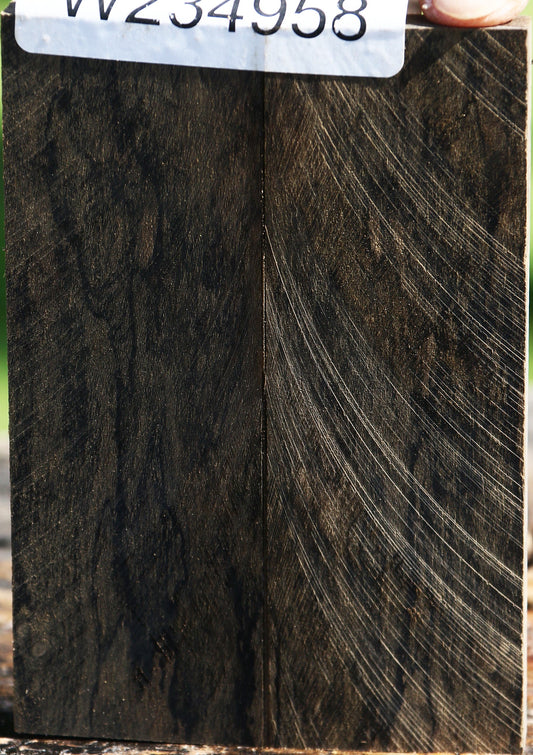 Extra Fancy Ziricote Bookmatched Knife Scales